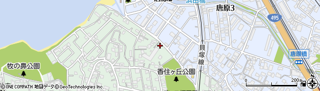 香住ヶ丘4号公園周辺の地図