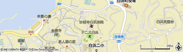 妙経寺白浜別院周辺の地図