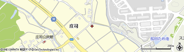 福岡県飯塚市庄司370周辺の地図