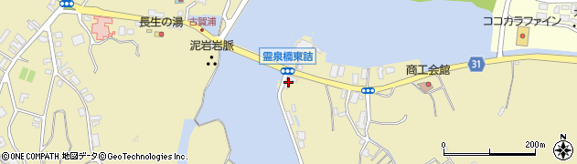 近畿大学　水産研究所白浜実験場周辺の地図