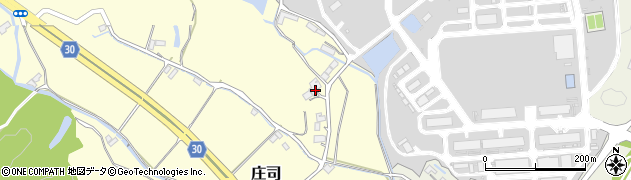 福岡県飯塚市庄司632周辺の地図