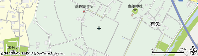 福岡県みやこ町（京都郡）徳政周辺の地図