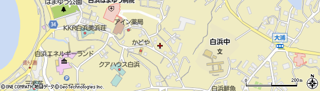 和歌山県西牟婁郡白浜町1474-8周辺の地図