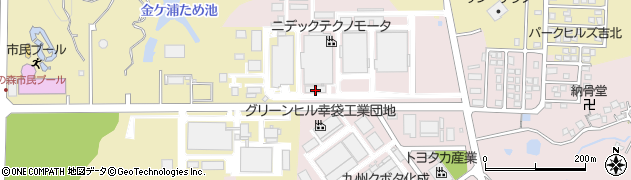 丸全電産ロジステック株式会社　飯塚営業所周辺の地図