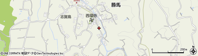 福岡県福岡市東区勝馬周辺の地図