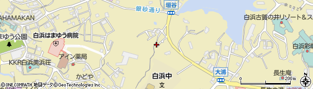 和歌山県西牟婁郡白浜町2550-20周辺の地図
