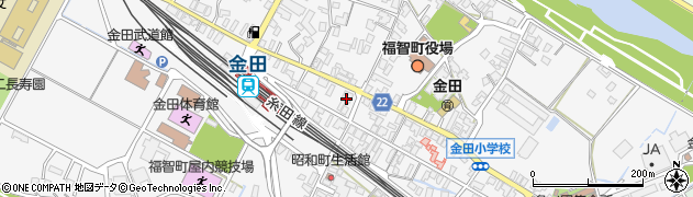 田川信用金庫方城支店周辺の地図