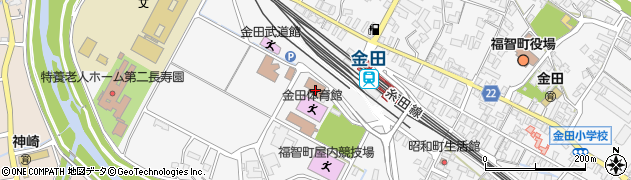 福智町ヘルパーステーション周辺の地図