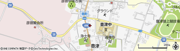 豊津電機サービス周辺の地図