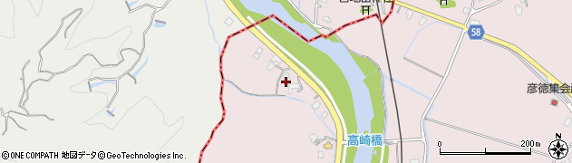 福岡県京都郡みやこ町彦徳731周辺の地図