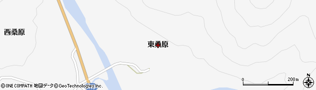 徳島県海陽町（海部郡）小川（東桑原）周辺の地図