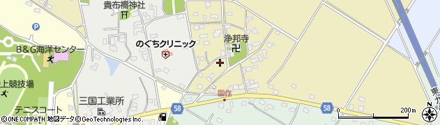 福岡県京都郡みやこ町国作6周辺の地図
