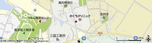 豊津中央薬局周辺の地図