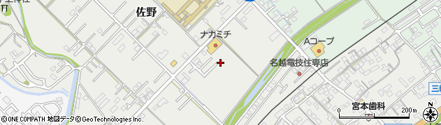 和歌山県新宮市佐野周辺の地図