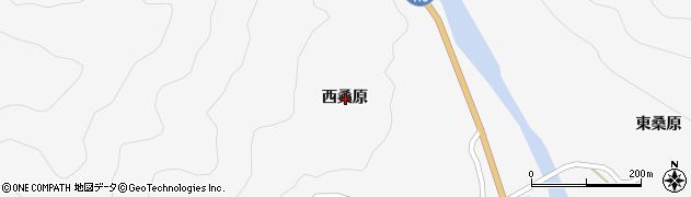 徳島県海部郡海陽町小川西桑原周辺の地図
