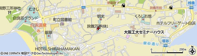 旅館万亭周辺の地図