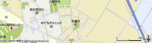 福岡県京都郡みやこ町国作412周辺の地図