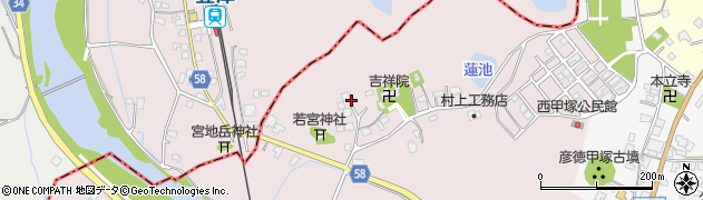 福岡県京都郡みやこ町彦徳229周辺の地図