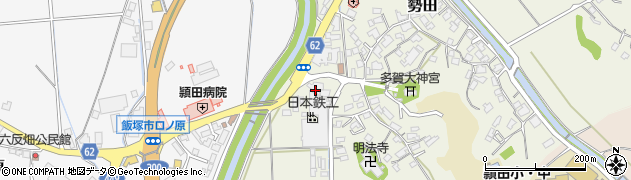 福岡嘉穂農協頴田支所周辺の地図