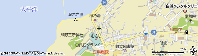 和歌山県西牟婁郡白浜町752周辺の地図