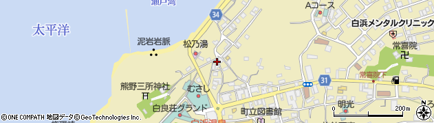 和歌山県西牟婁郡白浜町838周辺の地図