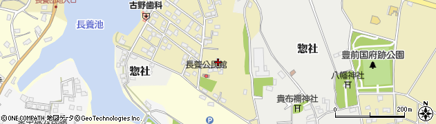 福岡県京都郡みやこ町国作1123周辺の地図