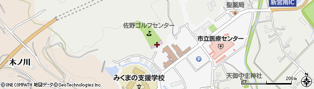 佐野ゴルフセンター周辺の地図