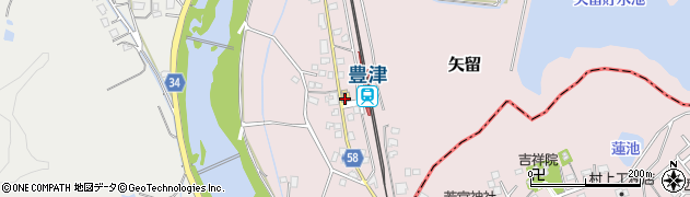 亀田商店周辺の地図