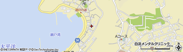 和歌山県西牟婁郡白浜町703周辺の地図