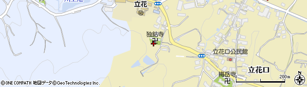 独鈷寺周辺の地図