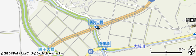 新勢田橋周辺の地図