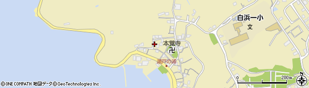 和歌山県西牟婁郡白浜町584周辺の地図