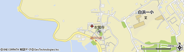 和歌山県西牟婁郡白浜町578周辺の地図