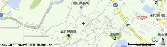 福岡県田川郡福智町弁城2516周辺の地図