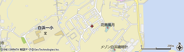 和歌山県西牟婁郡白浜町156-75周辺の地図