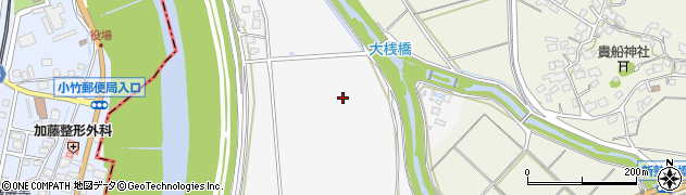 福岡県飯塚市口原周辺の地図