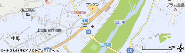口熊野食堂周辺の地図