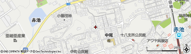福岡県田川郡福智町赤池529-2周辺の地図