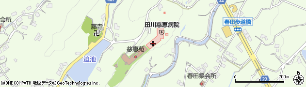 田川慈恵病院（恵和会）周辺の地図