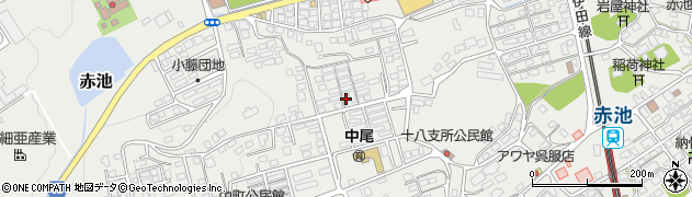 福岡県田川郡福智町赤池536周辺の地図