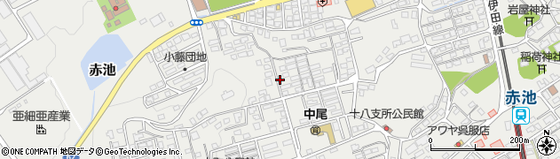 福岡県田川郡福智町赤池536-37周辺の地図
