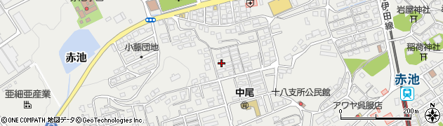 福岡県田川郡福智町赤池536-35周辺の地図