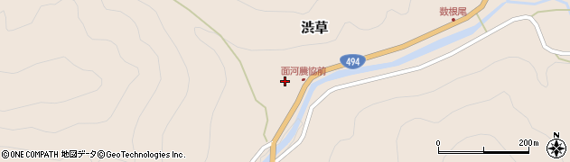 愛媛県上浮穴郡久万高原町渋草2126周辺の地図