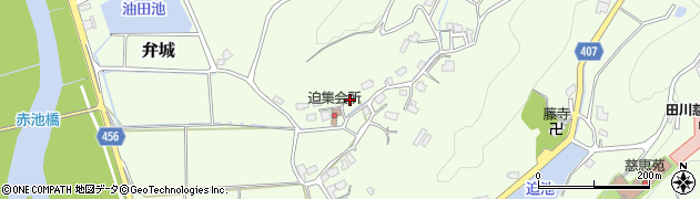 福岡県田川郡福智町弁城4008周辺の地図