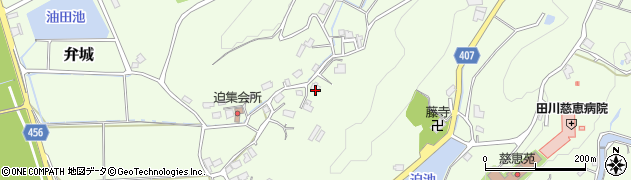 福岡県田川郡福智町弁城4025周辺の地図