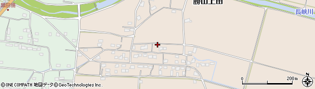 福岡県みやこ町（京都郡）勝山上田周辺の地図