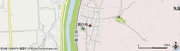 福岡県行橋市矢留周辺の地図