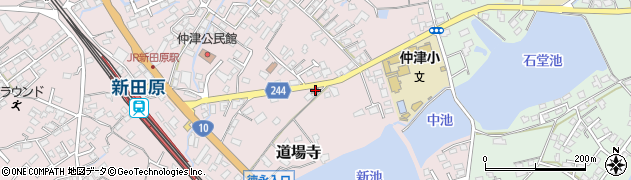新田原郵便局周辺の地図