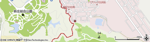 和歌山県西牟婁郡上富田町南紀の台59-15周辺の地図