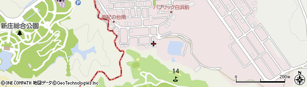 和歌山県西牟婁郡上富田町南紀の台59-29周辺の地図